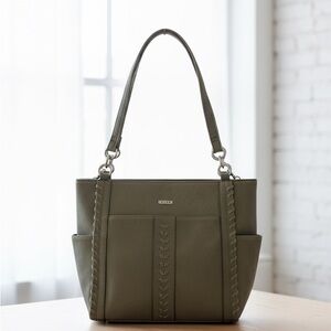Olive Green Women's Tote Bag